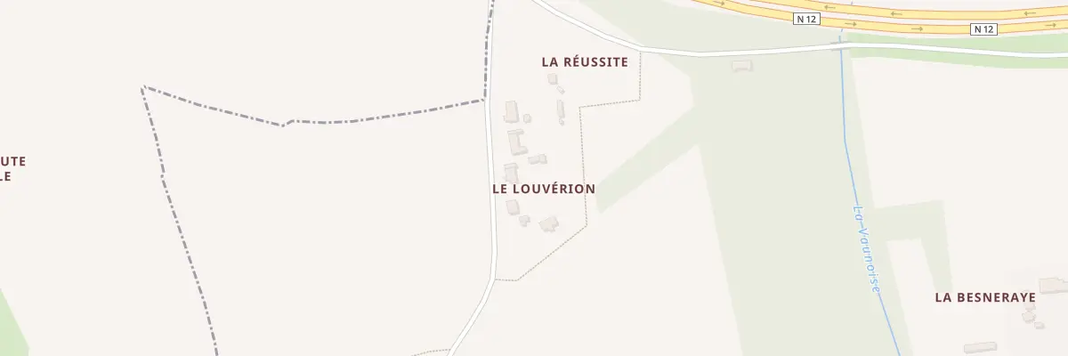 Plan du 7 Le Louverion à Pleumeleuc