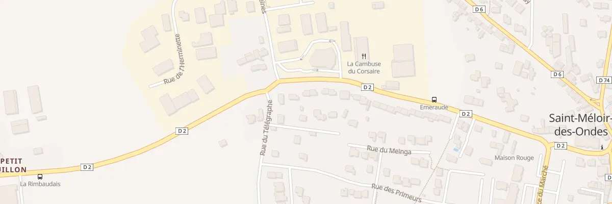 Plan du 47 Rue d’Émeraude à Saint-Méloir-des-Ondes