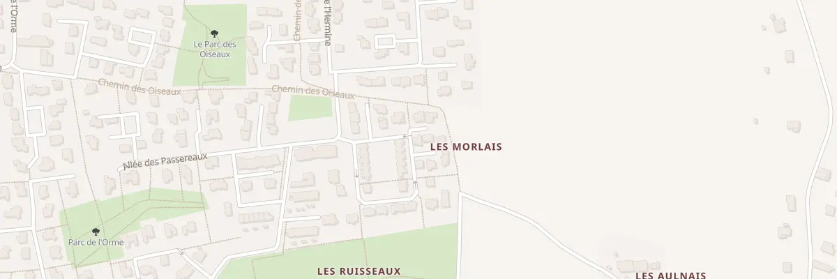 Plan du 1 All des Charmes à Pleumeleuc