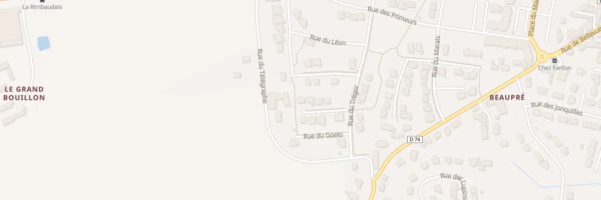 Plan du 10 Rue des Sept Îles à Saint-Méloir-des-Ondes