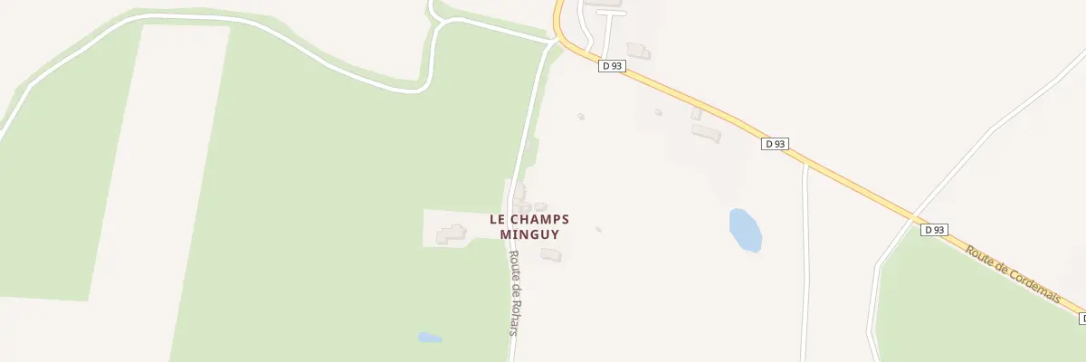 Plan du 5110 Le Champ Minguy à Bouée
