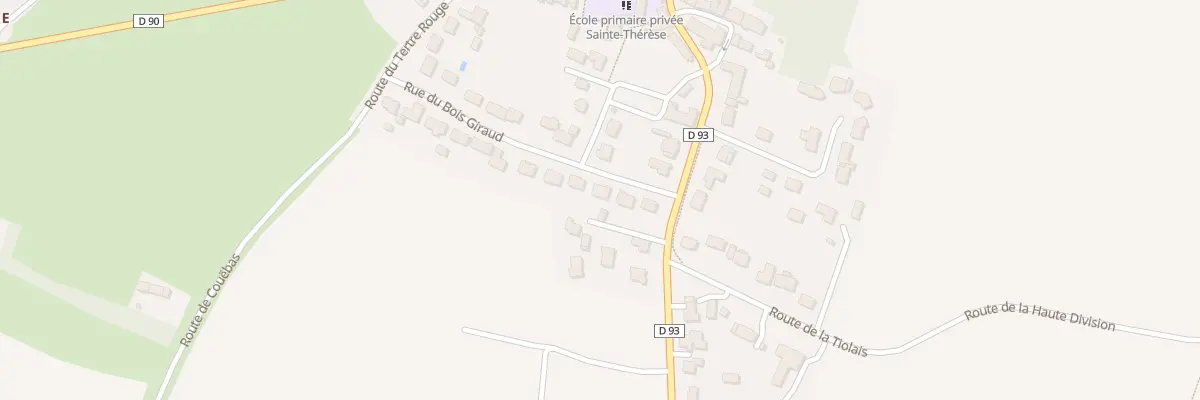 Plan du 5 Rue du Bois Giraud à Bouée