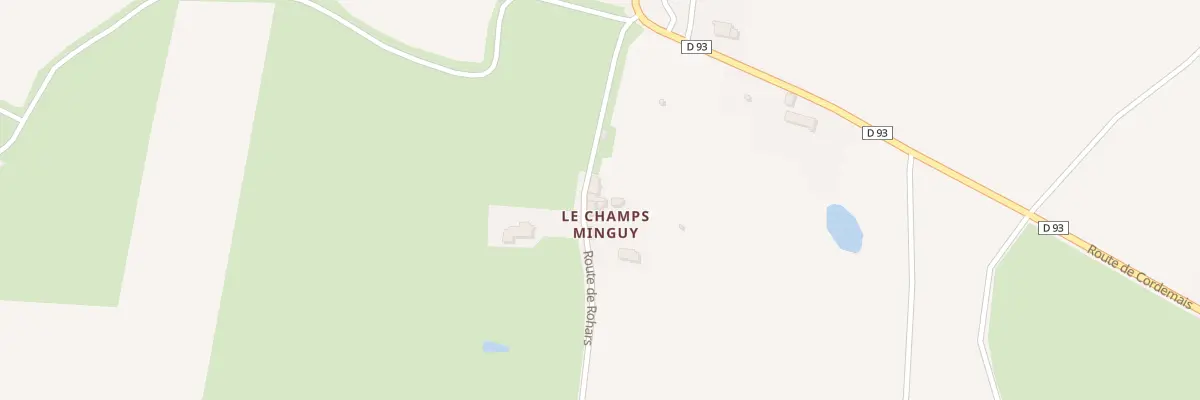 Plan du 5110A Le Champ Minguy à Bouée