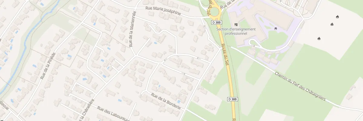 Plan du 84 Rue de la chenelière à Saint-Gilles-Croix-de-Vie