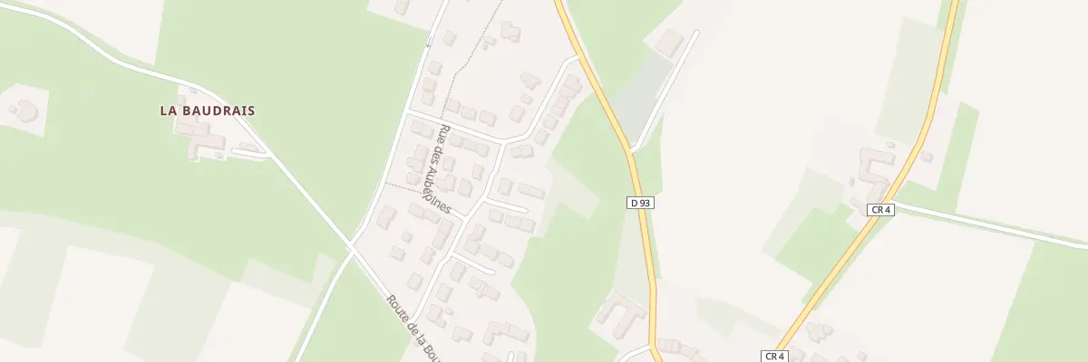 Plan du 5 All des Prunelles à Bouée