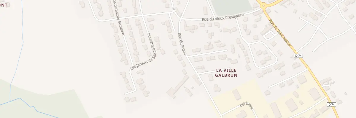 Plan du 5775 La Ville Galbrun à Saint-Coulomb