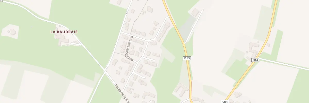 Plan du 3 All des Prunelles à Bouée