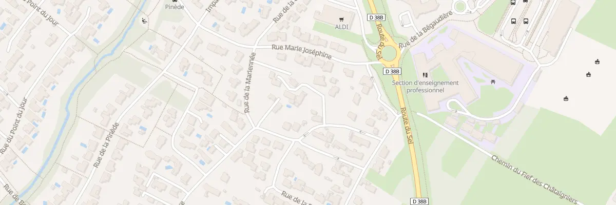 Plan du 87 Rue de la chenelière à Saint-Gilles-Croix-de-Vie
