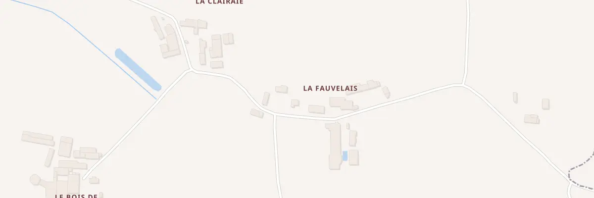 Plan du 49 La Fauvelais à Miniac-sous-Bécherel