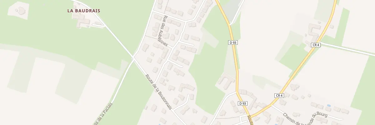 Plan du 3 All des Genêts à Bouée