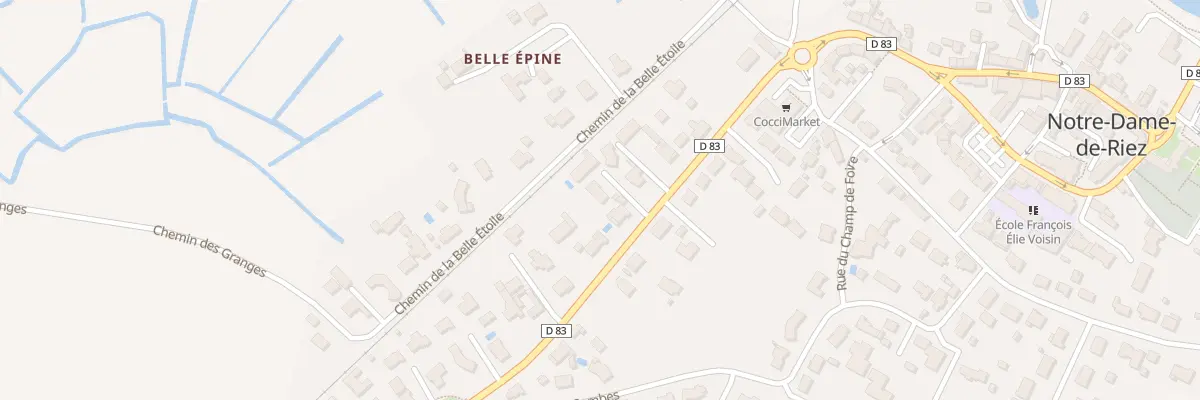 Plan du 16 Rue de l’Ile de Rie à Notre-Dame-de-Riez