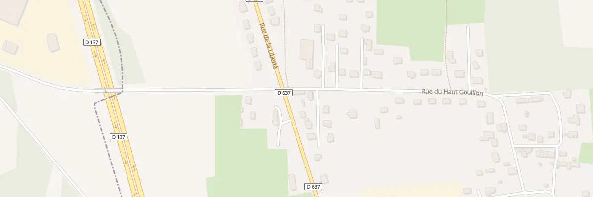 Plan du 2 Rue du Haut Gouillon à Miniac-Morvan