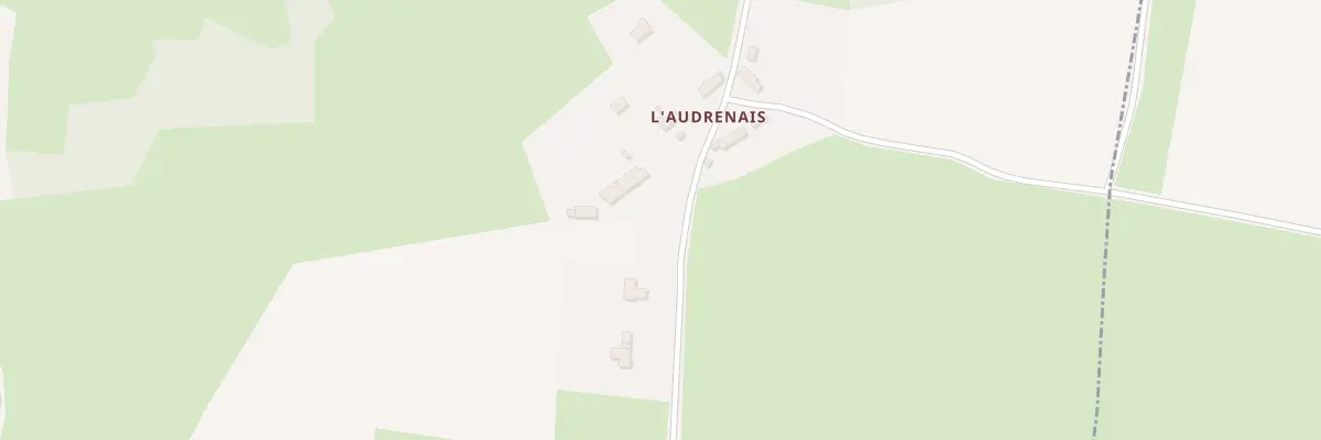 Plan du 5 L’Audrenais à Quilly