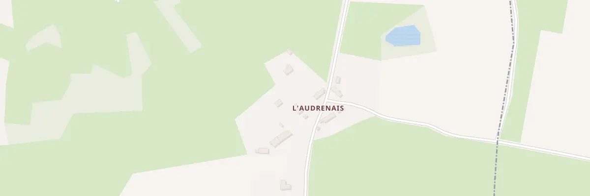 Plan du 15 L’Audrenais à Quilly