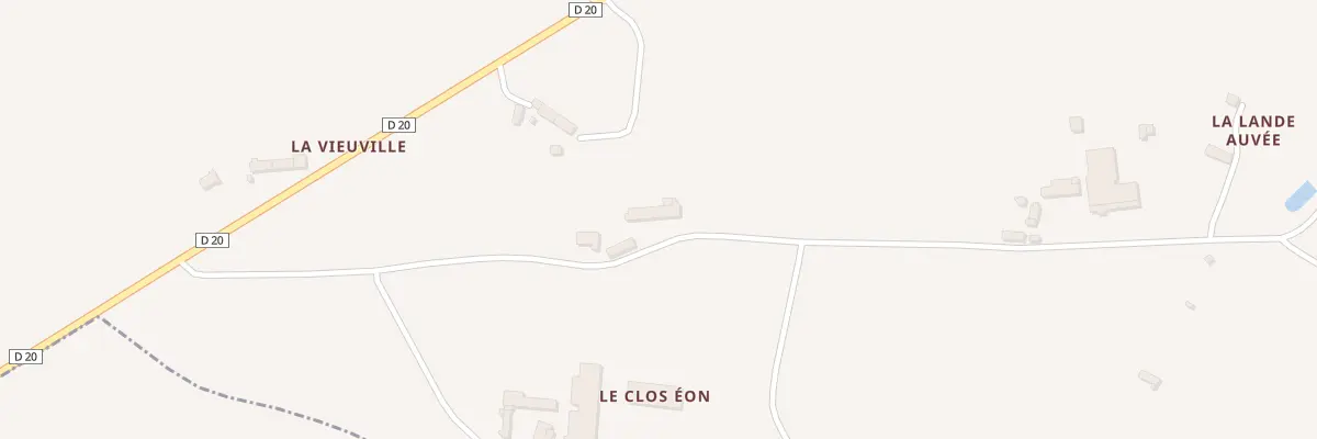 Plan du 5104 Haute Vieuville à La Baussaine