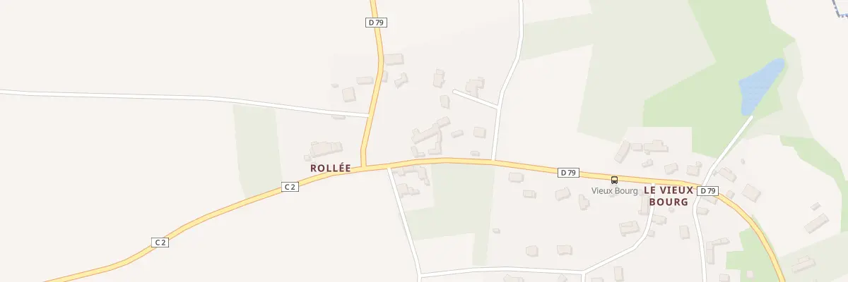 Plan du 5028 La Rollee à Saint-Thual