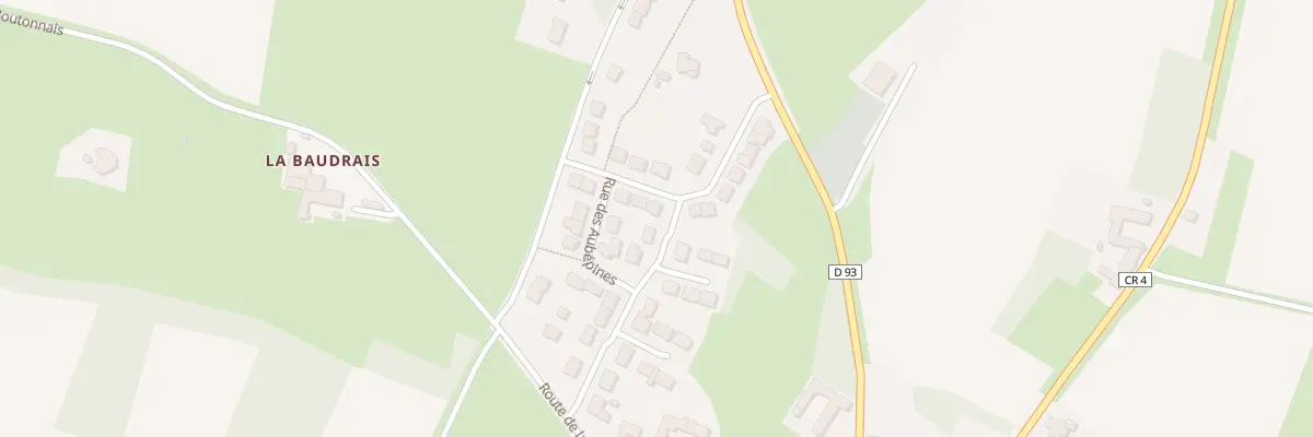 Plan du 10 Rue des Eglantiers à Bouée