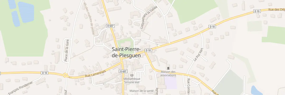 Plan du 9 Rue des Déportés à Mesnil-Roc’h