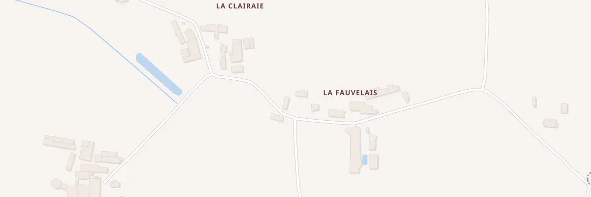 Plan du 5198 La Fauvelais à Miniac-sous-Bécherel