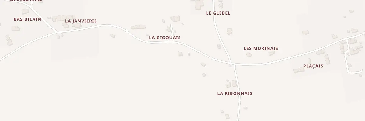 Plan du 11 La Gigouais à La Chapelle-de-Brain