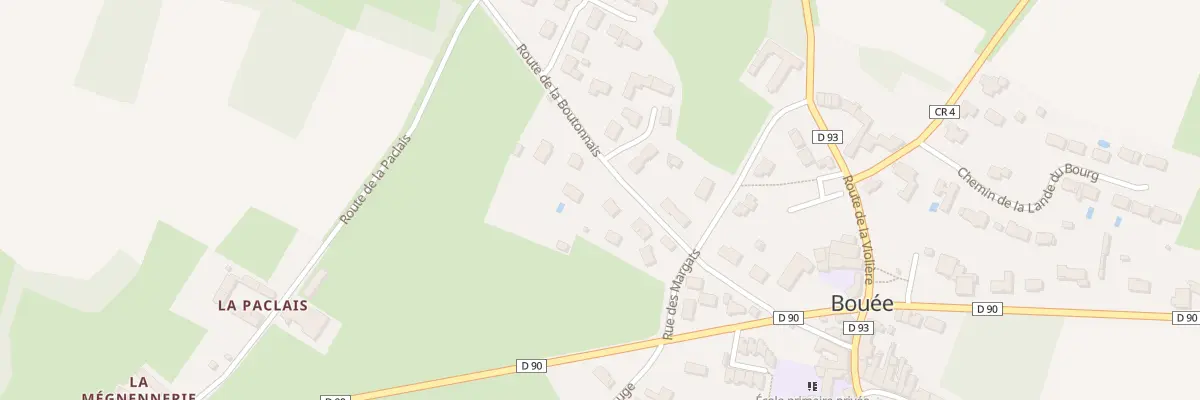 Plan du 5 Rte de la Boutonnais à Bouée