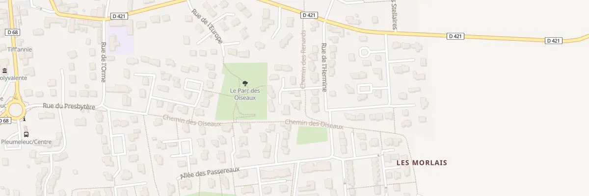 Plan du 9 Sq des Ecureuils à Pleumeleuc