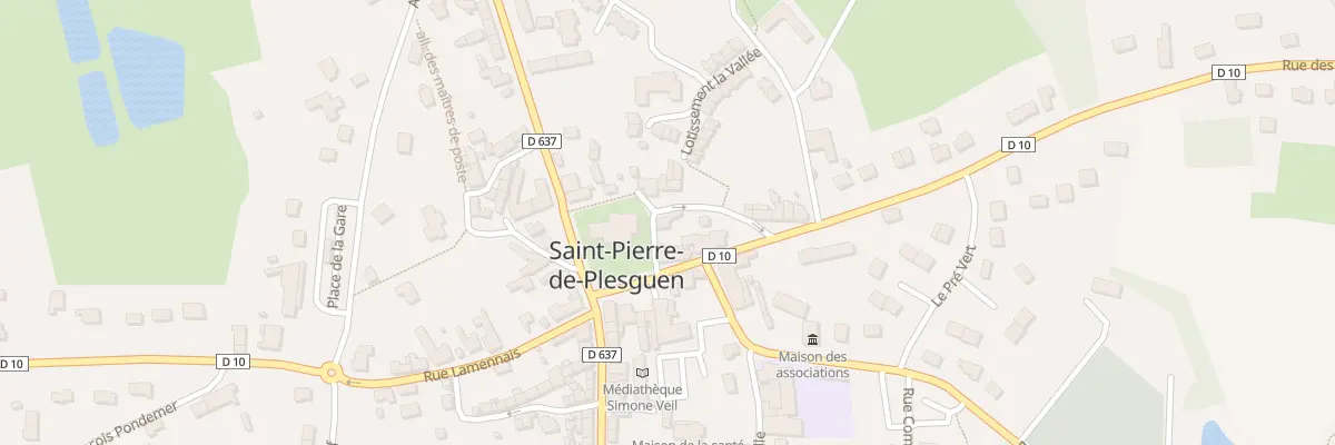 Plan du 4 Pl du Tertre à Mesnil-Roc’h