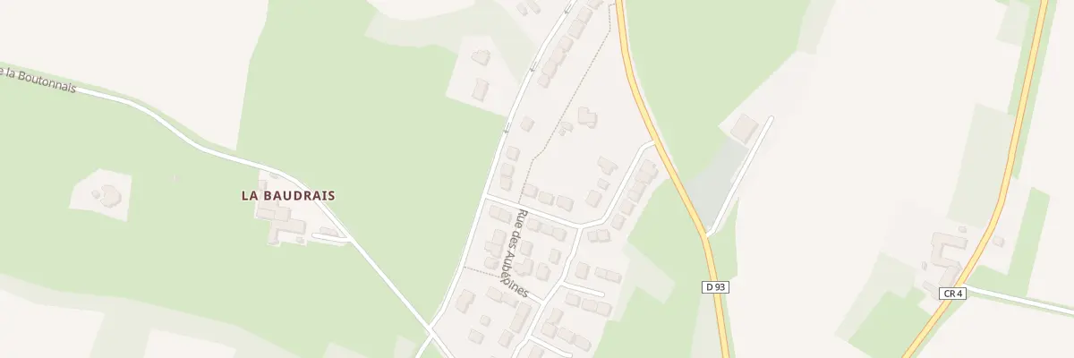 Plan du 1 Rue des Eglantiers à Bouée