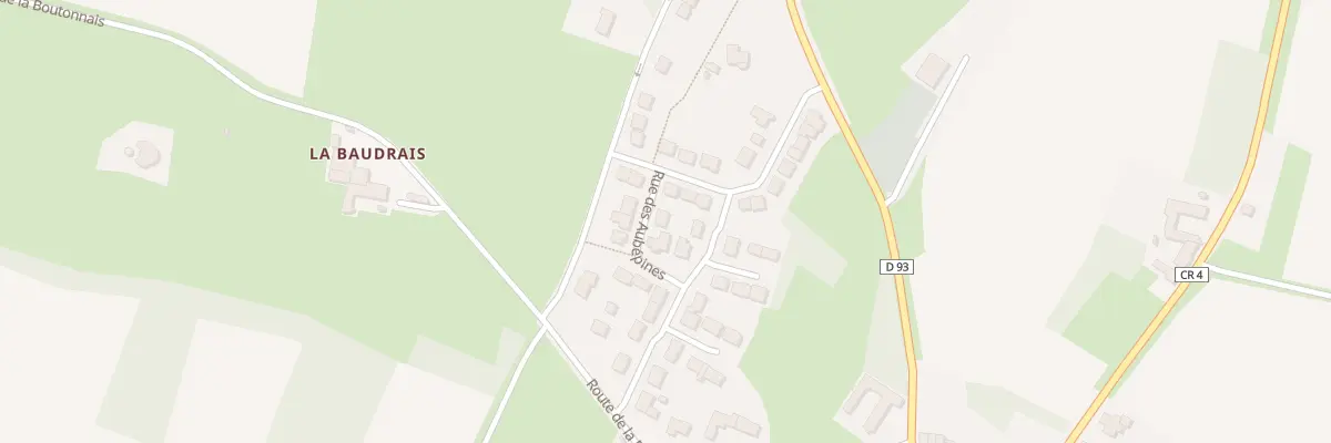 Plan du 4 Rue des Aubépines à Bouée