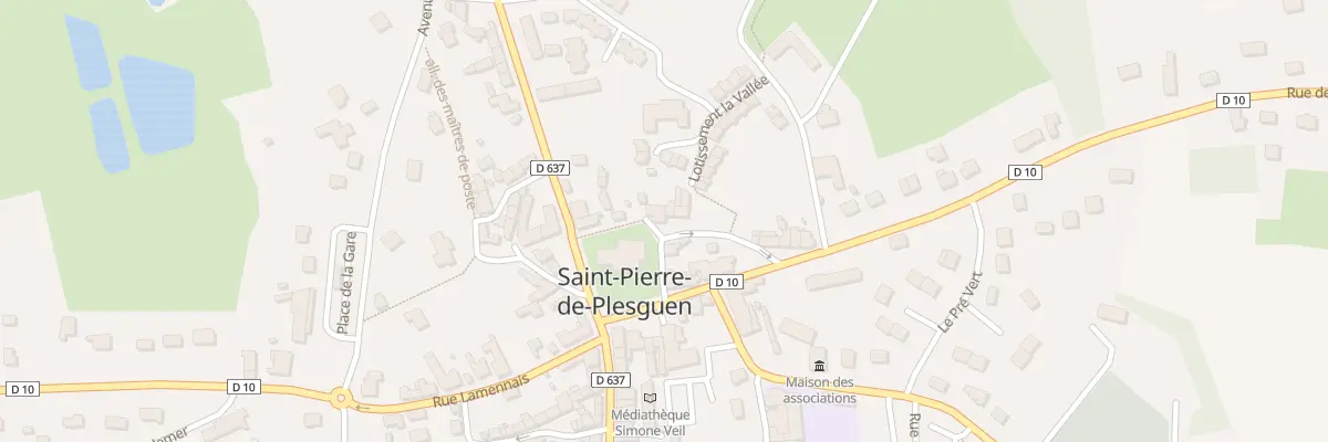 Plan du 7 Pl du Tertre à Mesnil-Roc’h