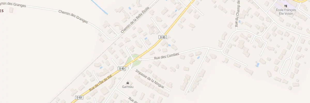 Plan du 21 Rue de l’Ile de Rie à Notre-Dame-de-Riez