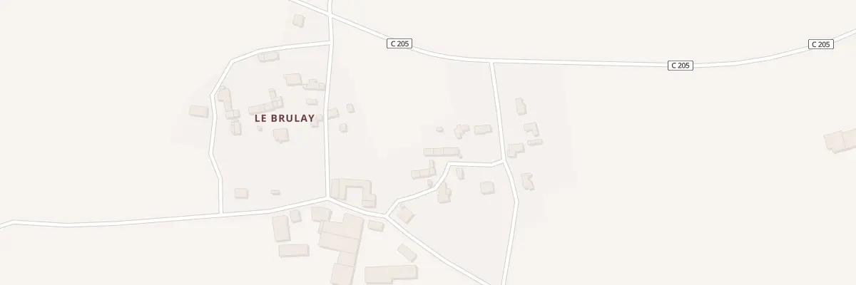 Plan du 20 Le Brulay à La Chapelle-Bouëxic