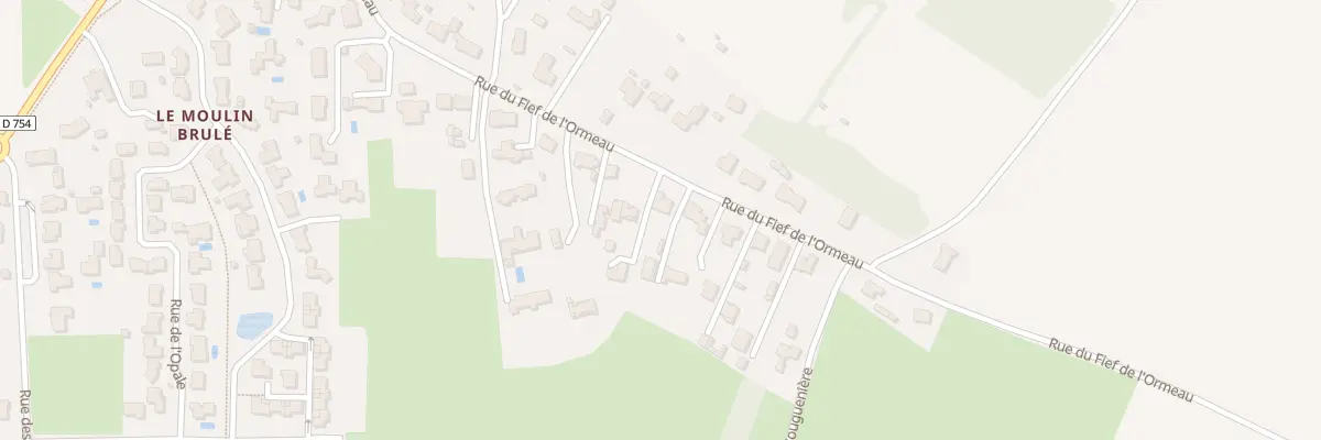 Plan du 38 Rue du fief de l’ormeau au Fenouiller