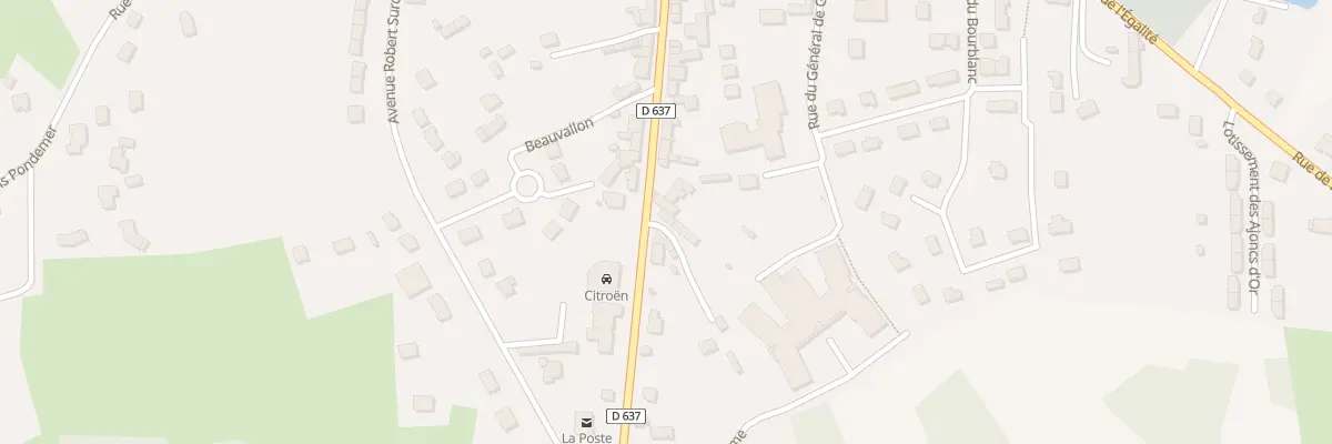 Plan du 5851 Rue de la Libération à Mesnil-Roc’h