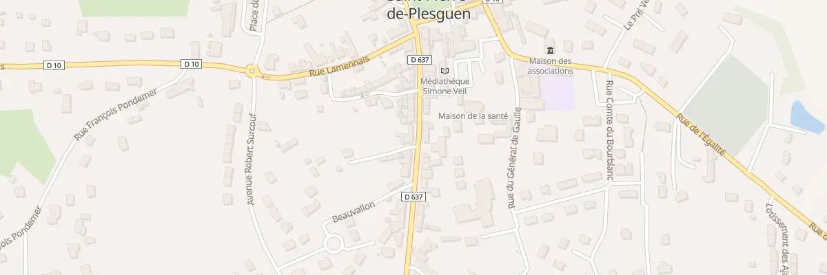 Plan du 5809 Rue de la Libération à Mesnil-Roc’h