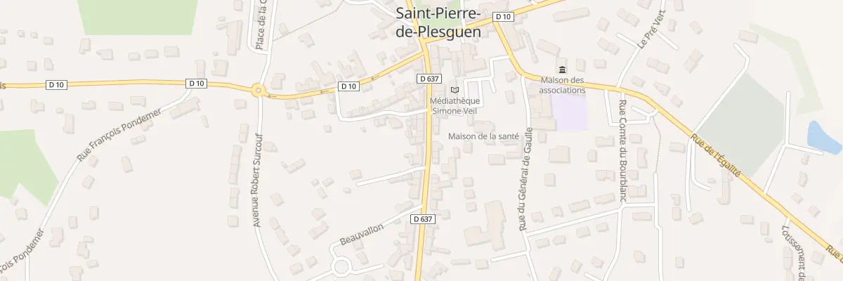 Plan du 5807 Rue de la Libération à Mesnil-Roc’h