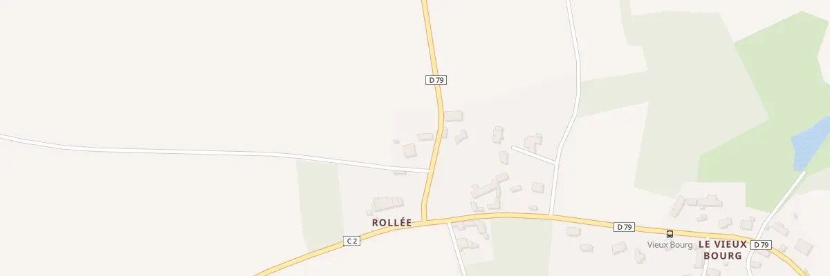 Plan du 5024 La Rollee à Saint-Thual