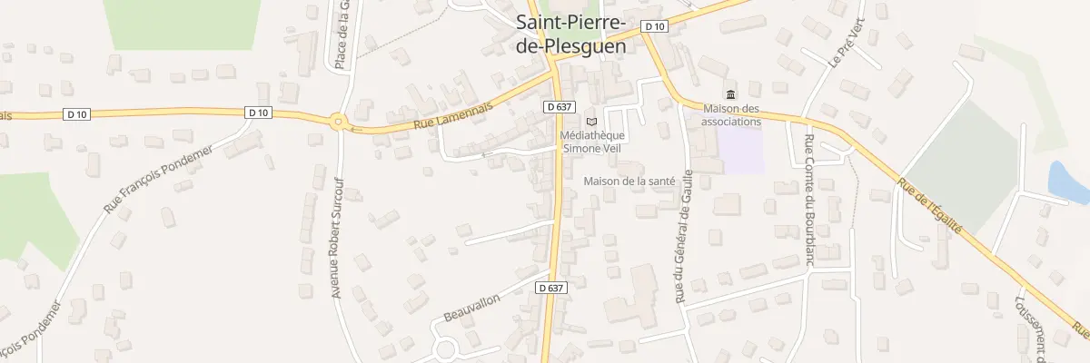 Plan du 22 Rue de la Libération à Mesnil-Roc’h