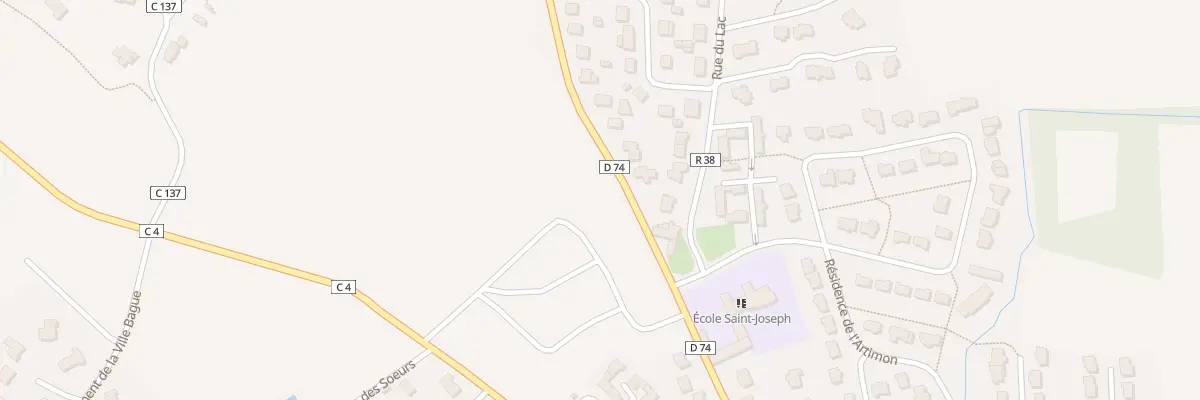 Plan du 9002 Rte de la Touesse à Saint-Coulomb