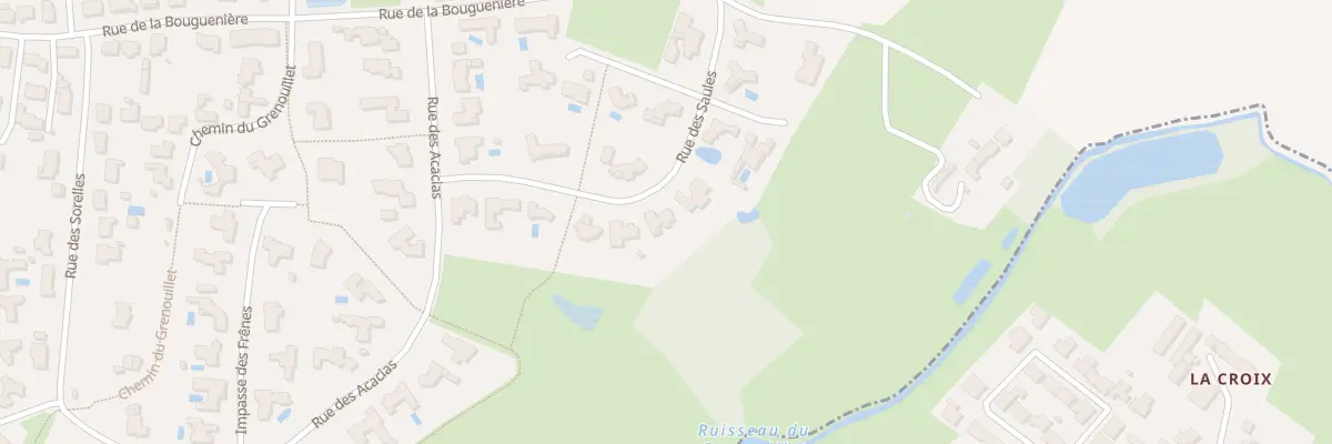 Plan du 7 Rue des saules au Fenouiller