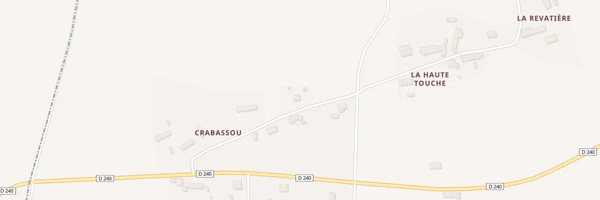 Plan du 2 Crabassou à Talensac