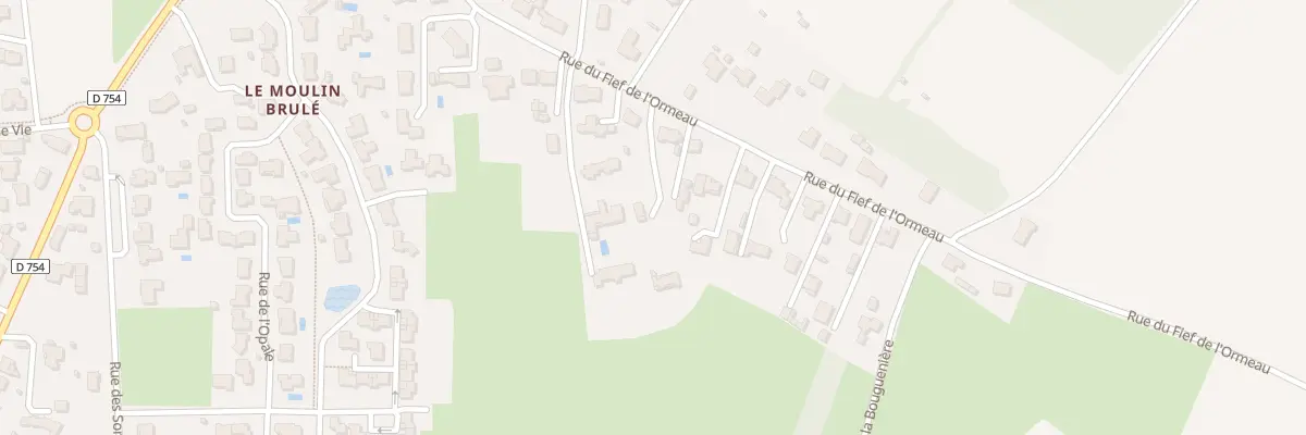 Plan du 28 Rue du fief de l’ormeau au Fenouiller