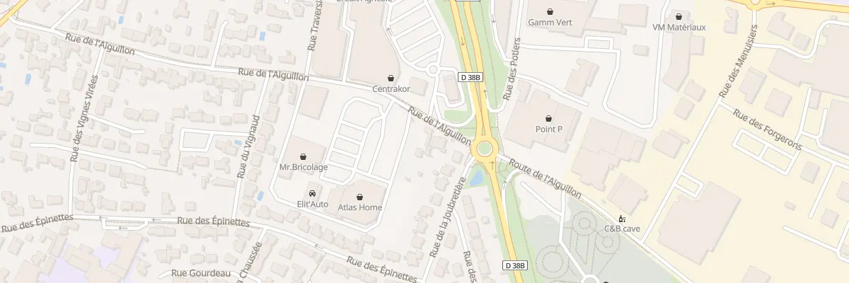 Plan du 104 Rue de l’aiguillon à Saint-Gilles-Croix-de-Vie