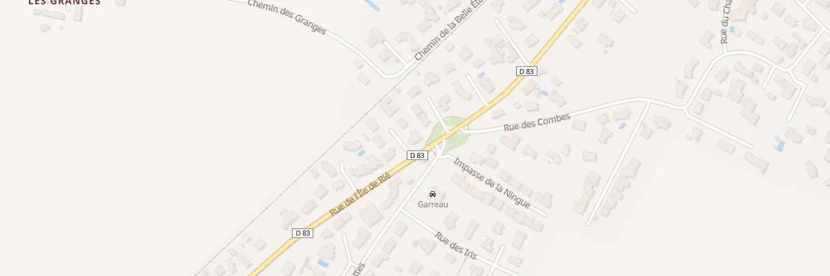 Plan du 50 Rue de l’Ile de Rie à Notre-Dame-de-Riez