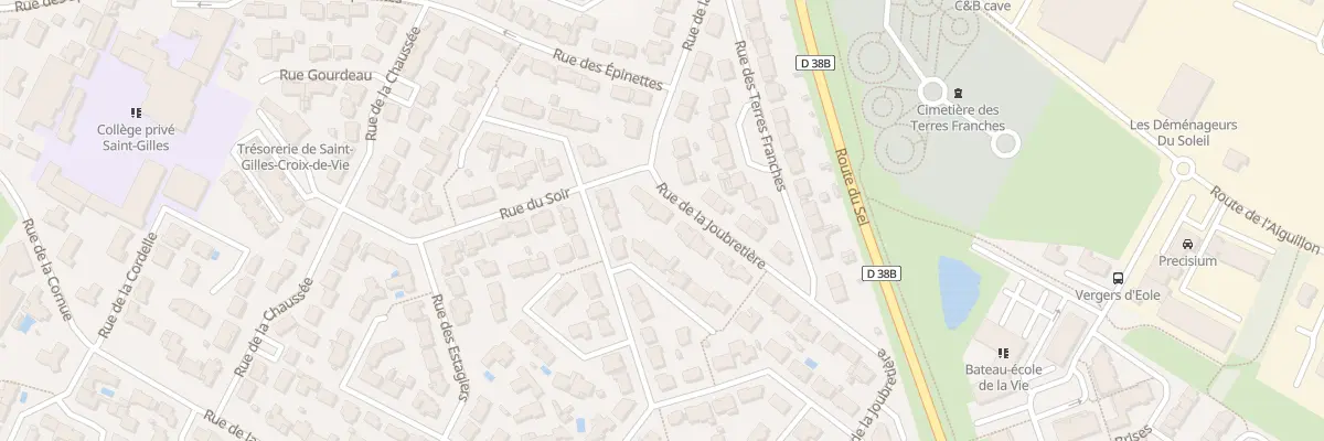 Plan du 26 Rue de la joubretière à Saint-Gilles-Croix-de-Vie