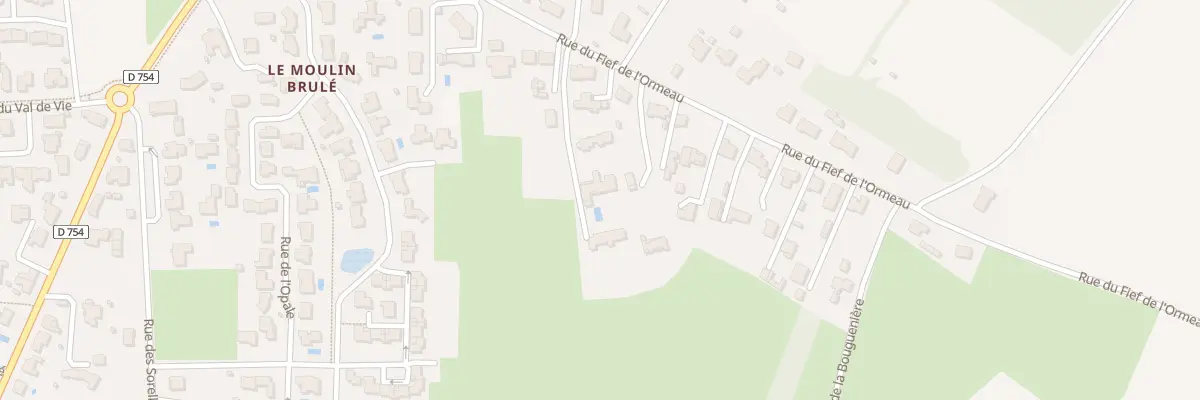 Plan du 20 Rue du fief de l’ormeau au Fenouiller