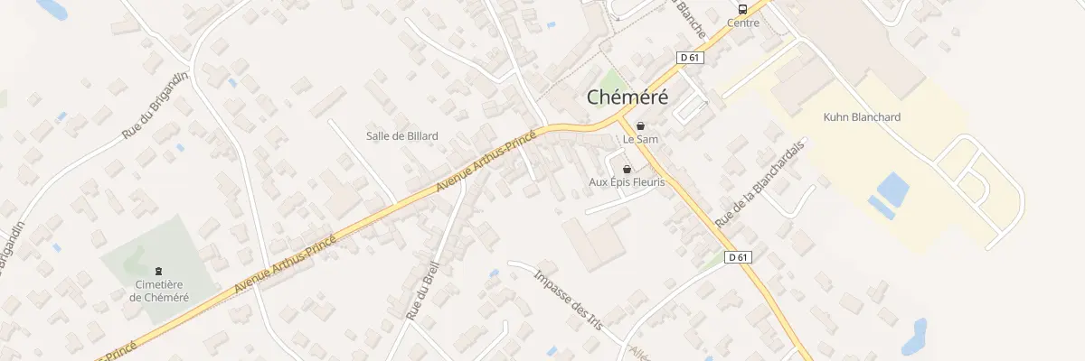 Plan du 13B Av Arthus Prince à Chaumes-en-Retz