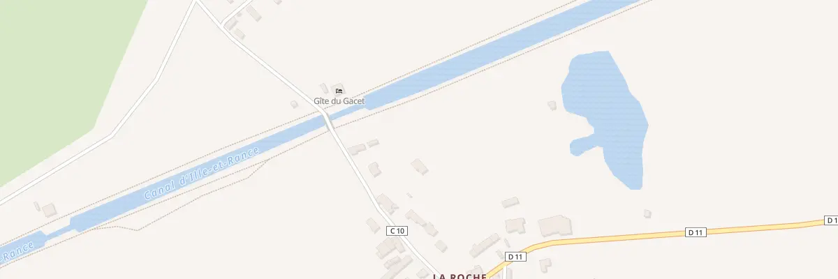 Plan du 16 La Roche à Trévérien