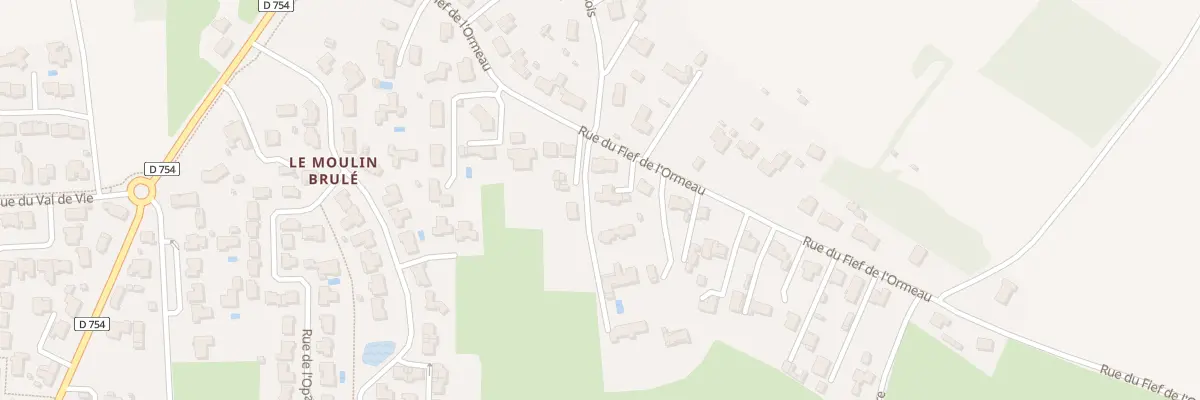 Plan du 24 Rue du fief de l’ormeau au Fenouiller