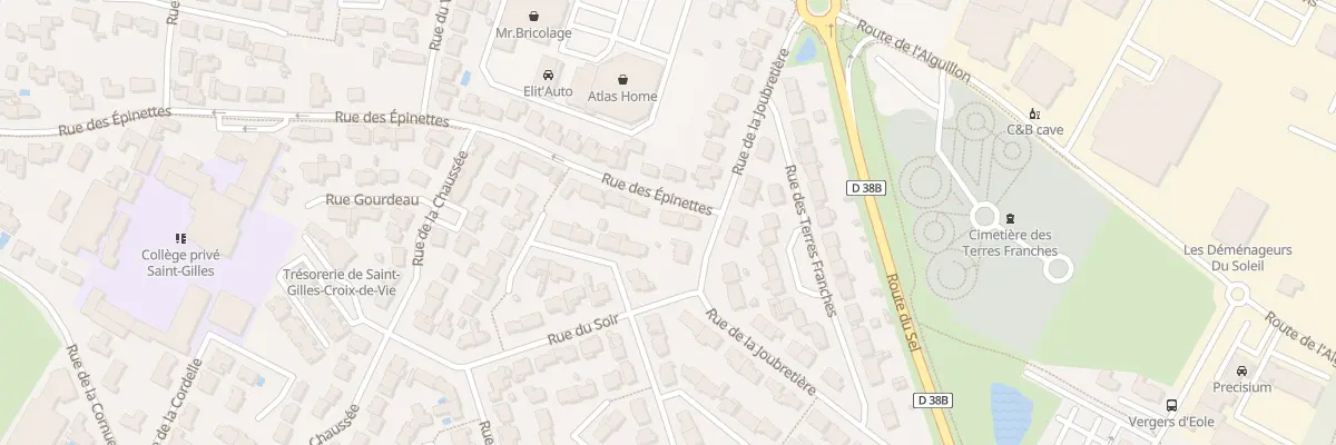 Plan du 66 Rue des épinettes à Saint-Gilles-Croix-de-Vie